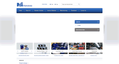 Desktop Screenshot of manaksia.com